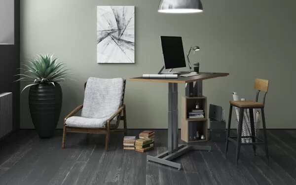 Home Office Setups 11 - The Desk Foundry - Height Adjustable Desks furniture store home office furniture setups img 4 jpg - The Desk Foundry - Height Adjustable Desks