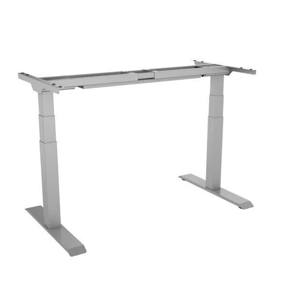 Dual Motor Standing Desk - Grey - with no Table Top