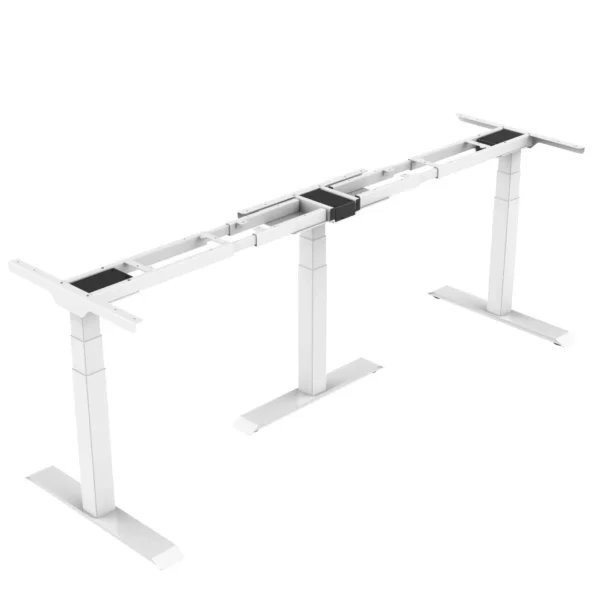 3 in 1 Height Adjustable Desk / Standing Desk - Image White - Length Mode
