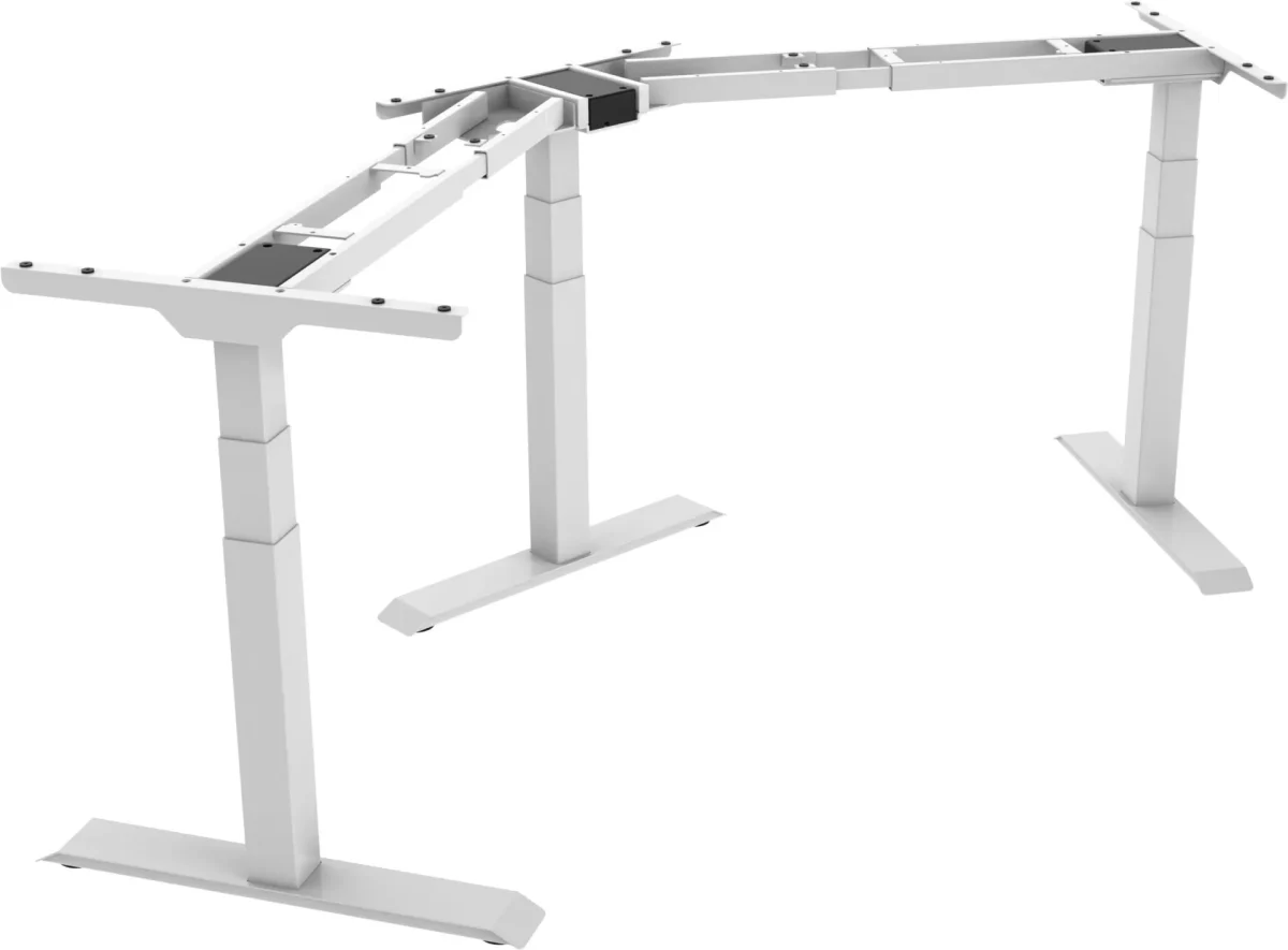 3 in 1 Height Adjustable Desk / Standing Desk - Image White