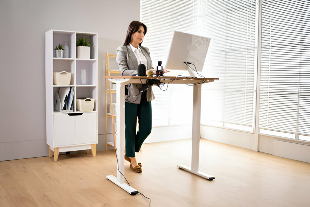 The Optimal Height for Desks 1 - The Desk Foundry - Height Adjustable Desks Optimal Height for Desk - UK - USA - Standing Desk